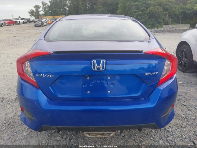 2019 Honda Civic Sport მანქანა იყიდება აუქციონზე, vin: 2HGFC2F80KH596849, აუქციონის ნომერი: 45692404