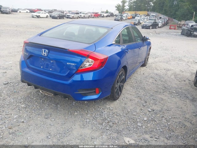 2019 Honda Civic Sport მანქანა იყიდება აუქციონზე, vin: 2HGFC2F80KH596849, აუქციონის ნომერი: 45692404
