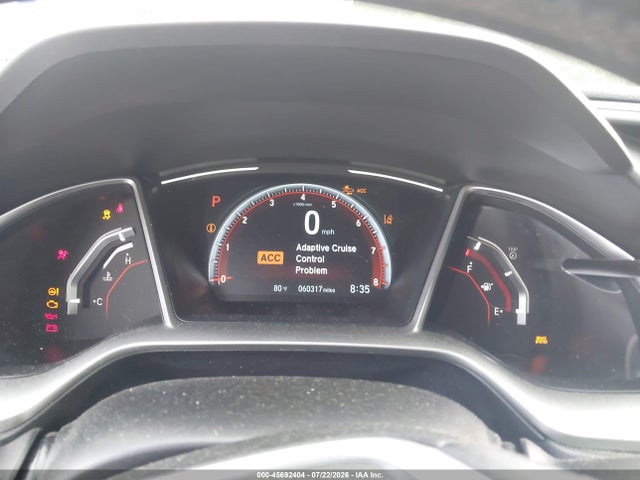 2019 Honda Civic Sport მანქანა იყიდება აუქციონზე, vin: 2HGFC2F80KH596849, აუქციონის ნომერი: 45692404