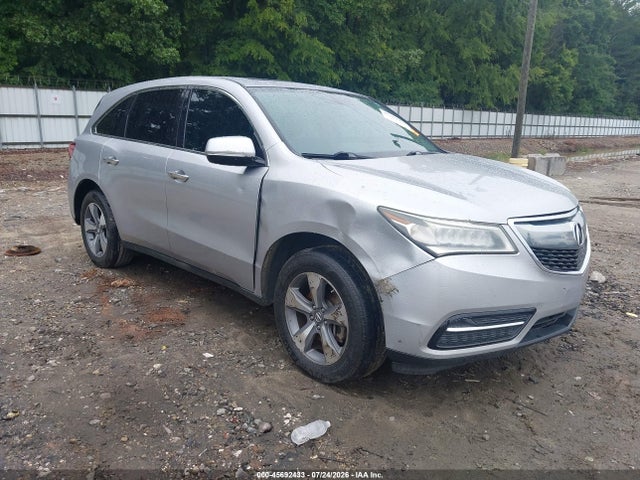 2015 Acura Mdx მანქანა იყიდება აუქციონზე, vin: 5FRYD4H27FB003099, აუქციონის ნომერი: 45692433