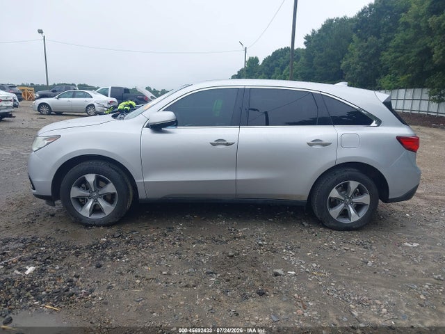 2015 Acura Mdx მანქანა იყიდება აუქციონზე, vin: 5FRYD4H27FB003099, აუქციონის ნომერი: 45692433