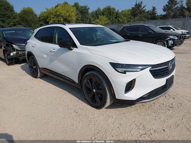2021 Buick Envision Awd Essence მანქანა იყიდება აუქციონზე, vin: LRBFZPR48MD137960, აუქციონის ნომერი: 45692443