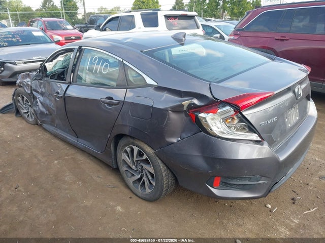 Auction sale of the 2017 Honda Civic Ex, vin: 19XFC2F7XHE031910, lot number: 45692459