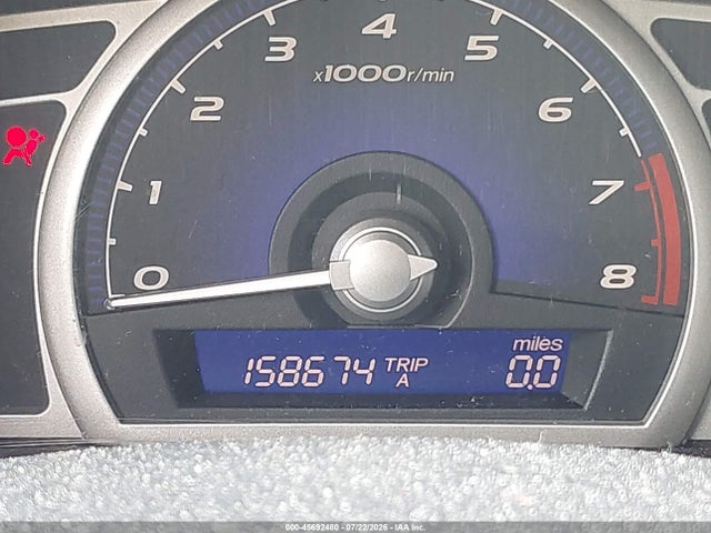 45692480 :رقم المزاد ، 19XFA1F55AE086124 vin ، 2010 Honda Civic Lx مزاد بيع