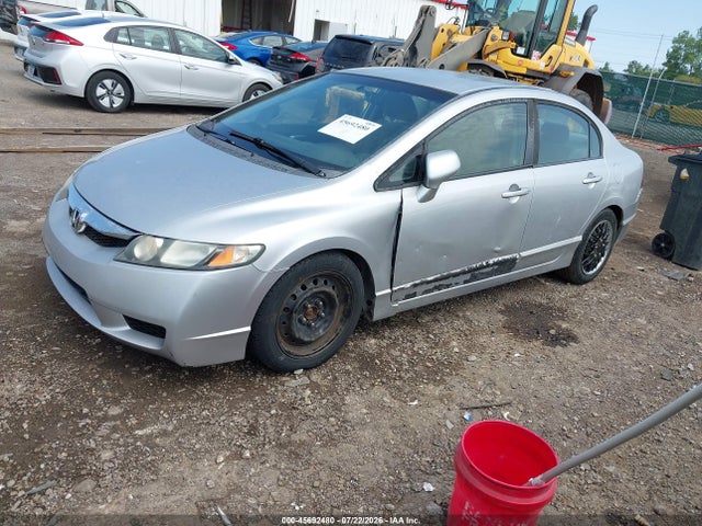 45692480 :رقم المزاد ، 19XFA1F55AE086124 vin ، 2010 Honda Civic Lx مزاد بيع