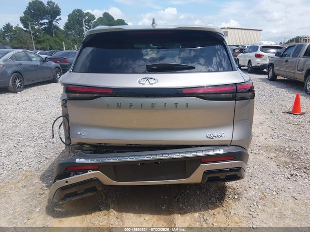 45692521 :رقم المزاد ، 5N1DL1FSXPC350182 vin ، 2023 Infiniti Qx60 Luxe Awd مزاد بيع