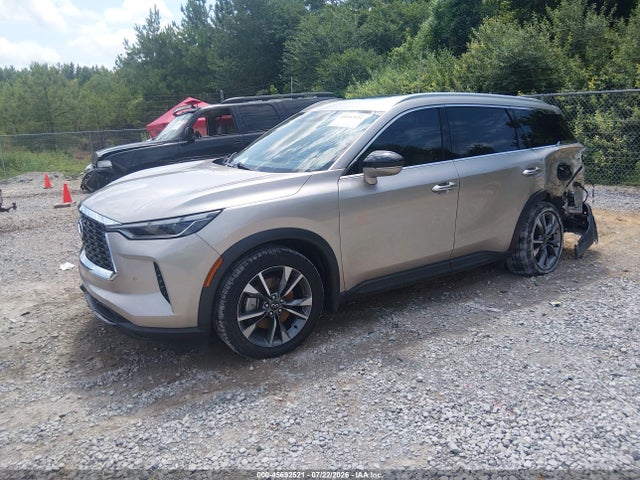 45692521 :رقم المزاد ، 5N1DL1FSXPC350182 vin ، 2023 Infiniti Qx60 Luxe Awd مزاد بيع