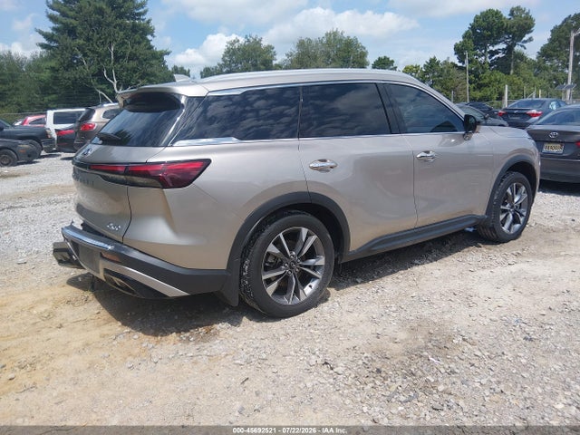 45692521 :رقم المزاد ، 5N1DL1FSXPC350182 vin ، 2023 Infiniti Qx60 Luxe Awd مزاد بيع