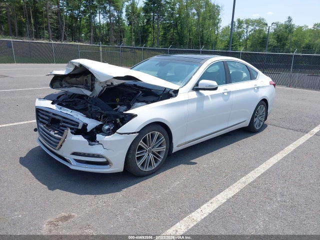 2018 Genesis G80 3.8 მანქანა იყიდება აუქციონზე, vin: KMHGN4JE9JU227002, აუქციონის ნომერი: 45692556