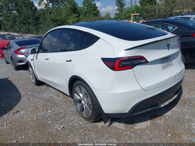 Auction sale of the 2021 Tesla Model Y Long Range Dual Motor All-wheel Drive, vin: 5YJYGDEE8MF074736, lot number: 45692599