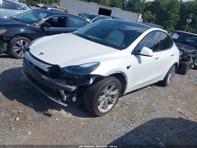 Auction sale of the 2021 Tesla Model Y Long Range Dual Motor All-wheel Drive, vin: 5YJYGDEE8MF074736, lot number: 45692599