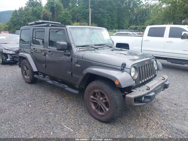 45692617 :رقم المزاد ، 1C4BJWEG1GL251701 vin ، 2016 Jeep Wrangler Unlimited 75th Anniversary مزاد بيع