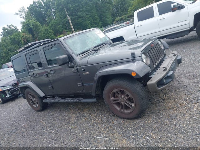 Продажа на аукционе авто 2016 Jeep Wrangler Unlimited 75th Anniversary, vin: 1C4BJWEG1GL251701, номер лота: 45692617