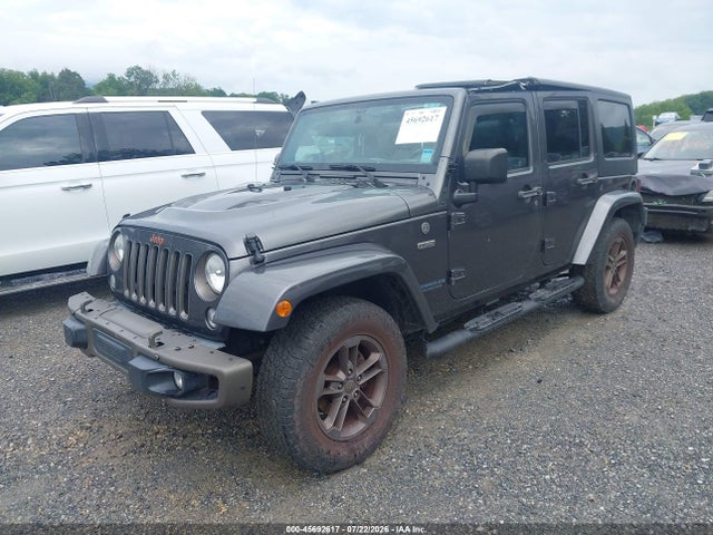 Продажа на аукционе авто 2016 Jeep Wrangler Unlimited 75th Anniversary, vin: 1C4BJWEG1GL251701, номер лота: 45692617