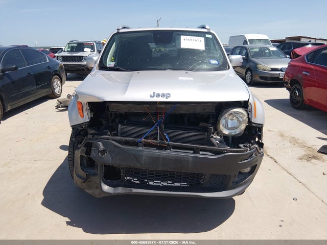 2018 Jeep Renegade Limited 4x4 მანქანა იყიდება აუქციონზე, vin: ZACCJBDBXJPG99456, აუქციონის ნომერი: 45692674