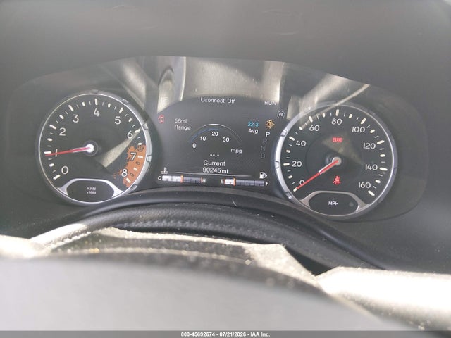 2018 Jeep Renegade Limited 4x4 მანქანა იყიდება აუქციონზე, vin: ZACCJBDBXJPG99456, აუქციონის ნომერი: 45692674