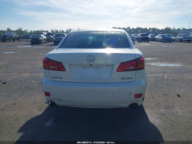 45692714 :رقم المزاد ، JTHBK262X62013275 vin ، 2006 Lexus Is 250 مزاد بيع
