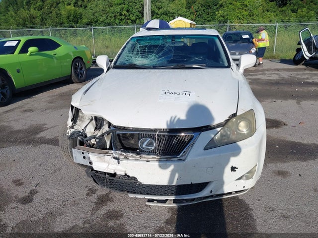 45692714 :رقم المزاد ، JTHBK262X62013275 vin ، 2006 Lexus Is 250 مزاد بيع