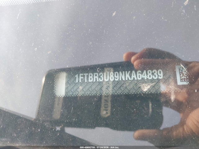 Ford Transit-250 Cargo Van 2022 1FTBR3U89NKA64839 Image 9