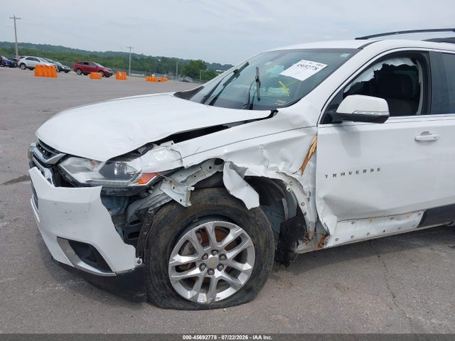 2019 Chevrolet Traverse 1lt მანქანა იყიდება აუქციონზე, vin: 1GNEVGKW7KJ130573, აუქციონის ნომერი: 45692778