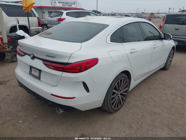 45692779 :رقم المزاد ، WBA53AK01N7K29895 vin ، 2022 Bmw 228 Gran Coupe I Sdrive مزاد بيع