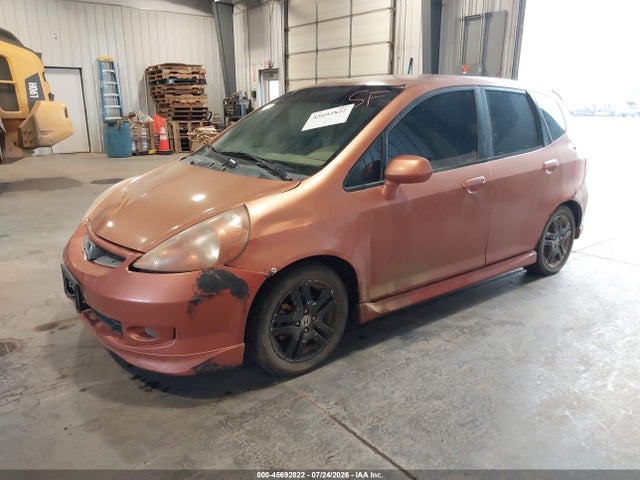 Продажа на аукционе авто 2007 Honda Fit Sport, vin: JHMGD37627S062074, номер лота: 45692822