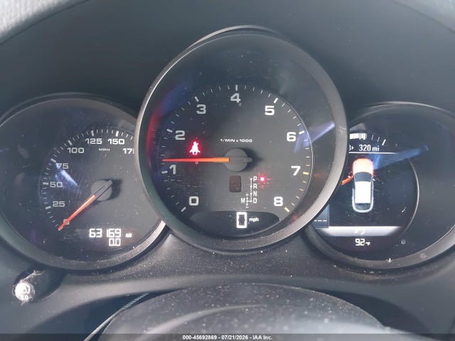 45692869 :رقم المزاد ، WP1AA2A59KLB07121 vin ، 2019 Porsche Macan مزاد بيع