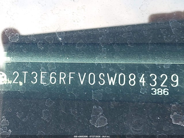 2025 Toyota Rav4 Hybrid Xse მანქანა იყიდება აუქციონზე, vin: 2T3E6RFV0SW084329, აუქციონის ნომერი: 45692896