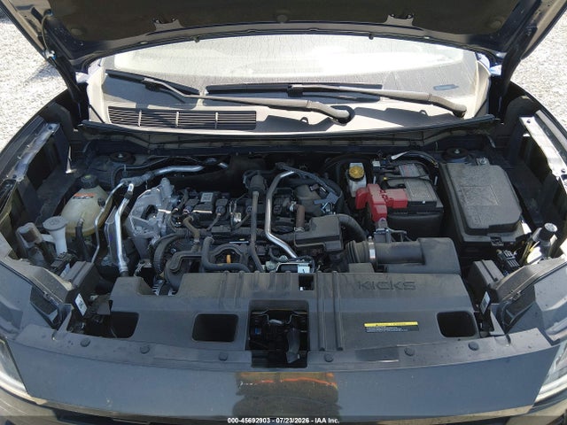 2025 Nissan Kicks Sv Fwd მანქანა იყიდება აუქციონზე, vin: 3N8AP6CAXSL441880, აუქციონის ნომერი: 45692903