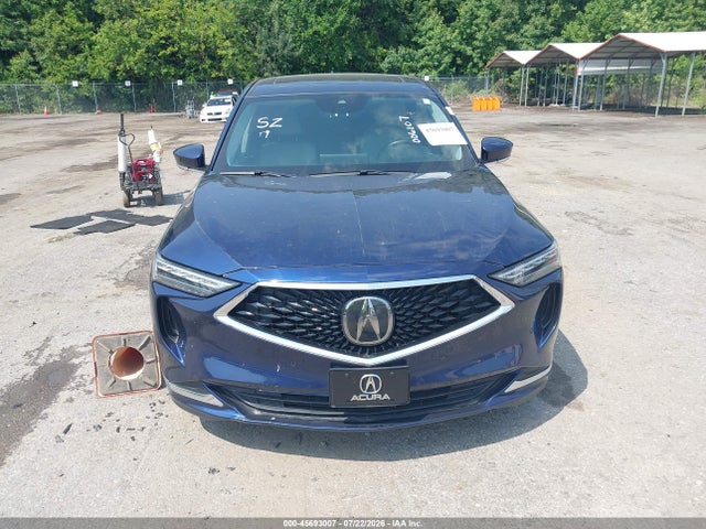 2022 Acura Mdx Technology Package მანქანა იყიდება აუქციონზე, vin: 5J8YE1H41NL006107, აუქციონის ნომერი: 45693007