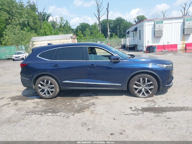 2022 Acura Mdx Technology Package მანქანა იყიდება აუქციონზე, vin: 5J8YE1H41NL006107, აუქციონის ნომერი: 45693007