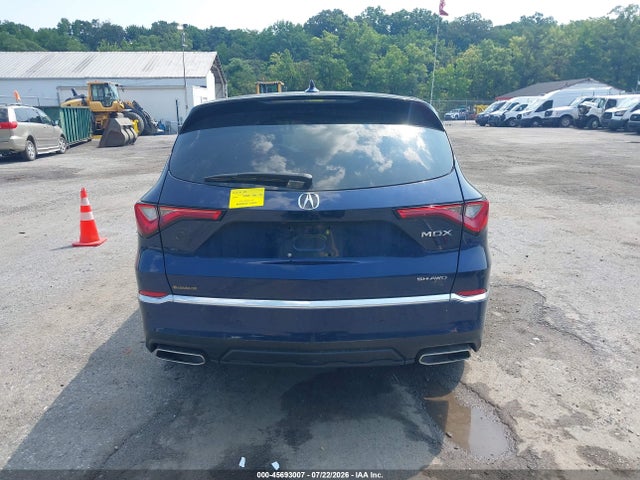 2022 Acura Mdx Technology Package მანქანა იყიდება აუქციონზე, vin: 5J8YE1H41NL006107, აუქციონის ნომერი: 45693007