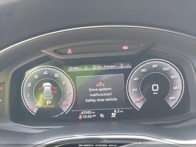 45693012 :رقم المزاد ، WA1EVAF19LD006951 vin ، 2020 Audi Q8 Premium Plus 55 Tfsi Quattro Tiptronic مزاد بيع