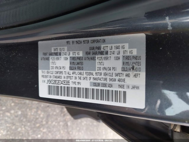 Aukcja sprzedaży 2014 Mazda Cx-5 Sport, vin: JM3KE2BE2E0405385, numer aukcji: 45693064