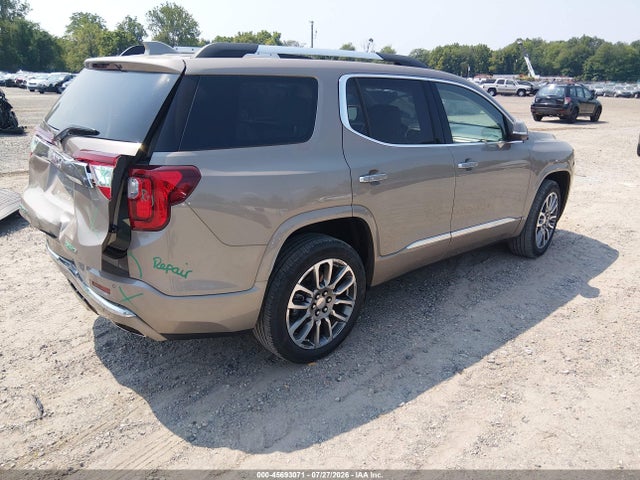 45693071 :رقم المزاد ، 1GKKNXLS7NZ167592 vin ، 2022 Gmc Acadia Awd Denali مزاد بيع