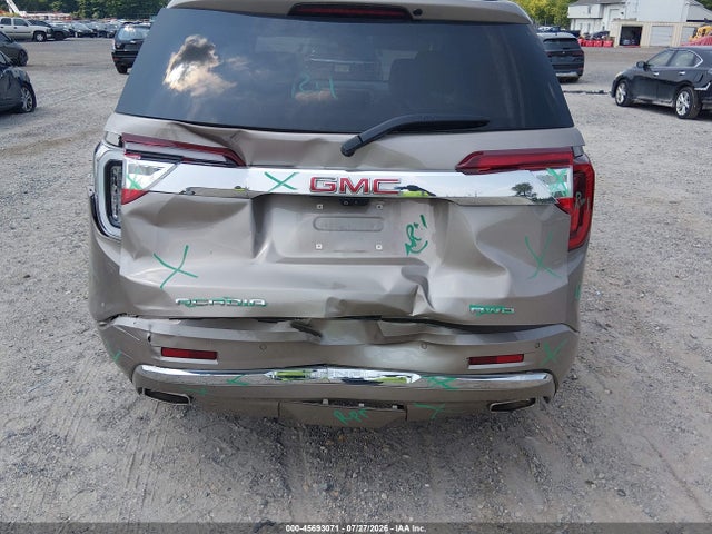 45693071 :رقم المزاد ، 1GKKNXLS7NZ167592 vin ، 2022 Gmc Acadia Awd Denali مزاد بيع