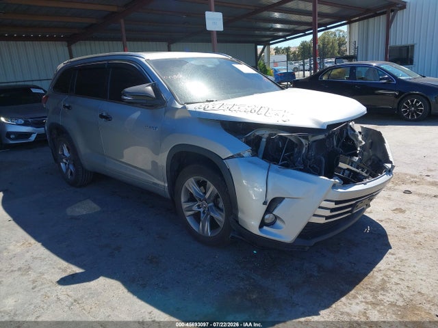 Продажа на аукционе авто 2017 Toyota Highlander Hybrid Limited, vin: 5TDDGRFH4HS023112, номер лота: 45693097