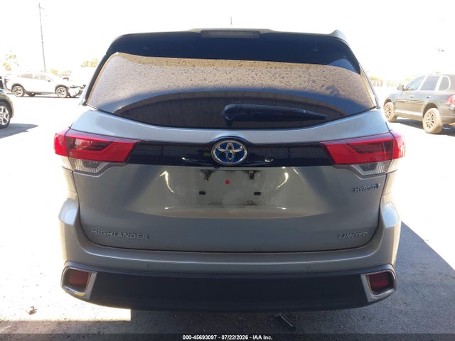 Продажа на аукционе авто 2017 Toyota Highlander Hybrid Limited, vin: 5TDDGRFH4HS023112, номер лота: 45693097