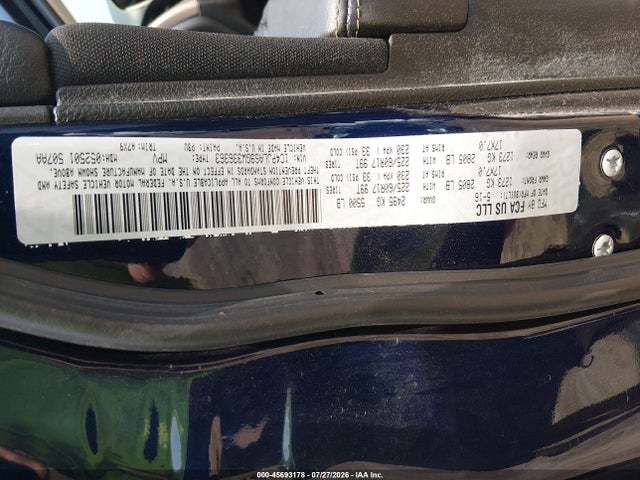 Aukcja sprzedaży 2016 Jeep Cherokee Sport, vin: 1C4PJLAS9GW336363, numer aukcji: 45693178