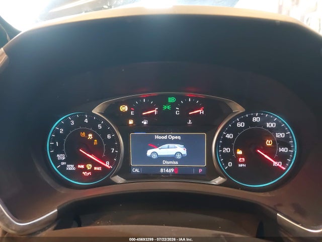 2019 Chevrolet Equinox Premier მანქანა იყიდება აუქციონზე, vin: 2GNAXXEV9K6255485, აუქციონის ნომერი: 45693299