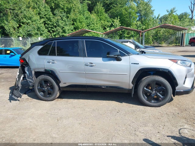 45693301 :رقم المزاد ، 4T3E6RFV8MU040467 vin ، 2021 Toyota Rav4 Hybrid Xse مزاد بيع