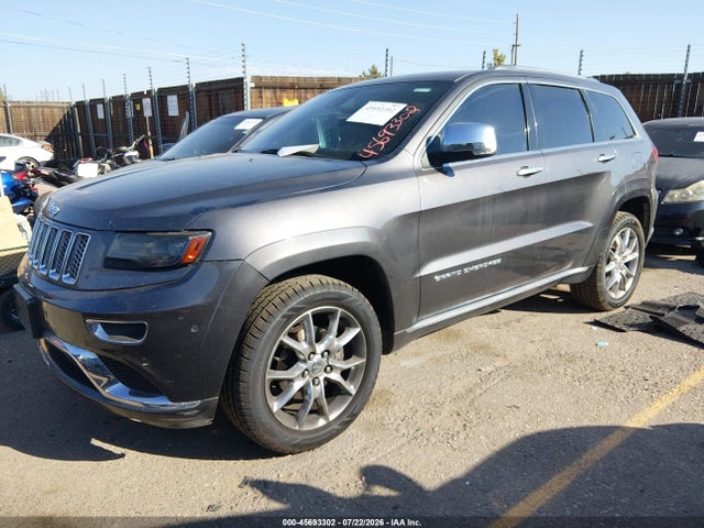 Продажа на аукционе авто 2014 Jeep Grand Cherokee Summit, vin: 1C4RJFJG3EC226140, номер лота: 45693302
