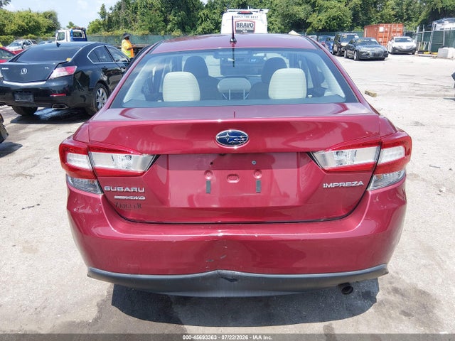 45693363 :رقم المزاد ، 4S3GKAB64N3600705 vin ، 2022 Subaru Impreza Base مزاد بيع