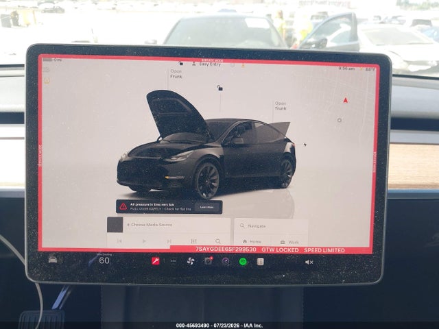 Продажа на аукционе авто 2025 Tesla Model Y Long Range Dual Motor All-wheel Drive, vin: 7SAYGDEE6SF299530, номер лота: 45693490