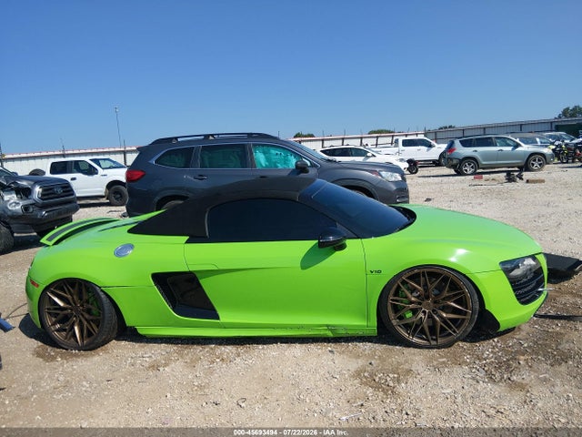 2011 Audi R8 5.2 მანქანა იყიდება აუქციონზე, vin: WUAVNAFG1BN001331, აუქციონის ნომერი: 45693494