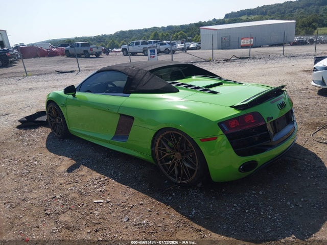 2011 Audi R8 5.2 მანქანა იყიდება აუქციონზე, vin: WUAVNAFG1BN001331, აუქციონის ნომერი: 45693494