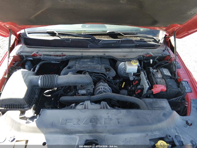 45693512 :رقم المزاد ، 1C6SRFLT1MN763376 vin ، 2021 Ram 1500 Rebel  4x4 5'7 Box مزاد بيع
