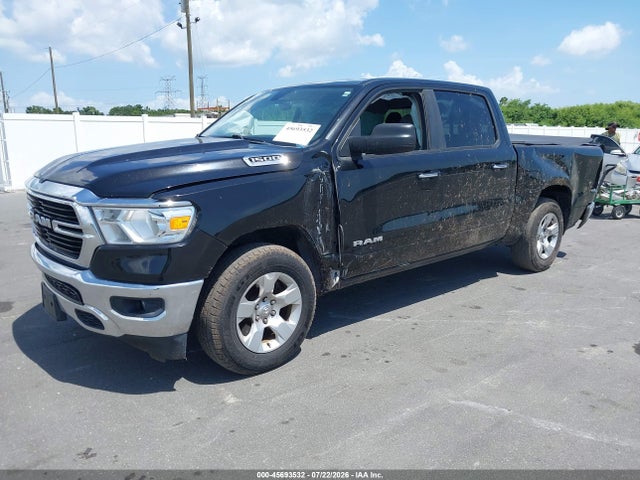 Auction sale of the 2019 Ram 1500 Big Horn/lone Star  4x4 5'7 Box, vin: 1C6RRFFG1KN727584, lot number: 45693532