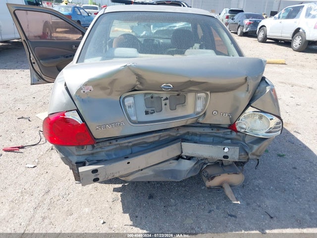 2006 Nissan Sentra 1.8s მანქანა იყიდება აუქციონზე, vin: 3N1CB51D26L491434, აუქციონის ნომერი: 45693534