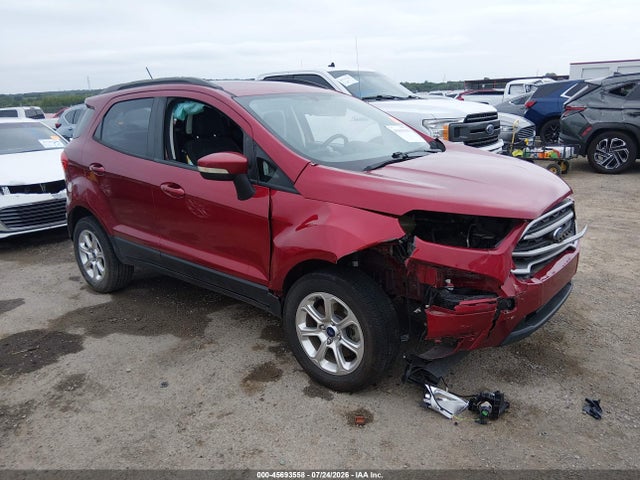 Auction sale of the 2018 Ford Ecosport Se, vin: MAJ3P1TE1JC214930, lot number: 45693558
